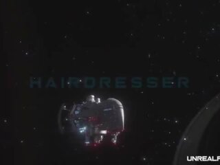 Unreal volwassen video- - hairdresser