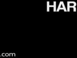 Hardx - emma hix dostane oba díry použitý & v prdeli