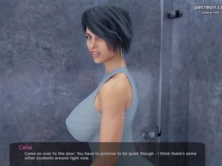 Turned on teacher seduces her student and gets a big johnson inside her tight ass l My sexiest gameplay moments l Milfy City l Part &num;33