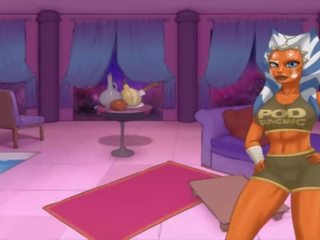 Žvaigždė wars oranžinis treneris dalis 31 cosplay trenksmas super xxx ateivis merginos