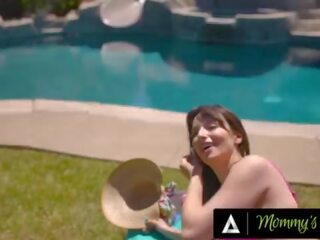 MOMMY'S adolescent - Busty Brunette Lexi Luna Enjoys HARD ROUGH OUTDOOR dirty clip With Maintenance Man