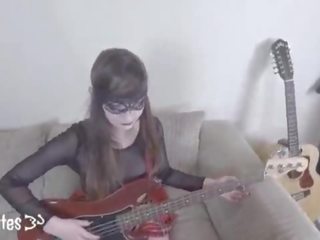Preview&colon; žvalus emo guitar pamoka sunkus analinis ir valgo sperma