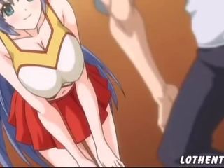 Hentai x nominale video con titty cheerleader