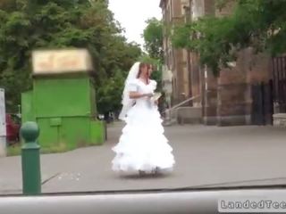 Rejected 新娘 口交 在 汽車 在 公