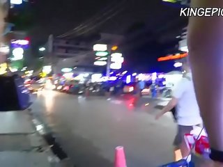 Russe catin en bangkok rouge lumière district [hidden camera]