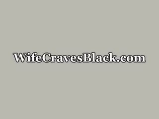 Groovy hustru craves svart pinn