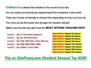 Donker haar titty milf behoefte aan meer vibepussy.com ohmibod vibration naar sterk orgasme