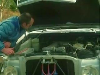 Suédois classique x évalué film - brisé voiture
